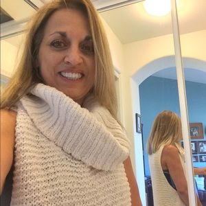 Free People sweater cowl turtle neck